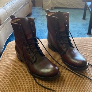 Frye Veronica Combat Boots